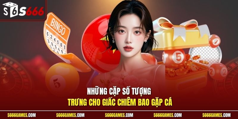 Những cặp số tượng trưng cho giấc chiêm bao gặp cá